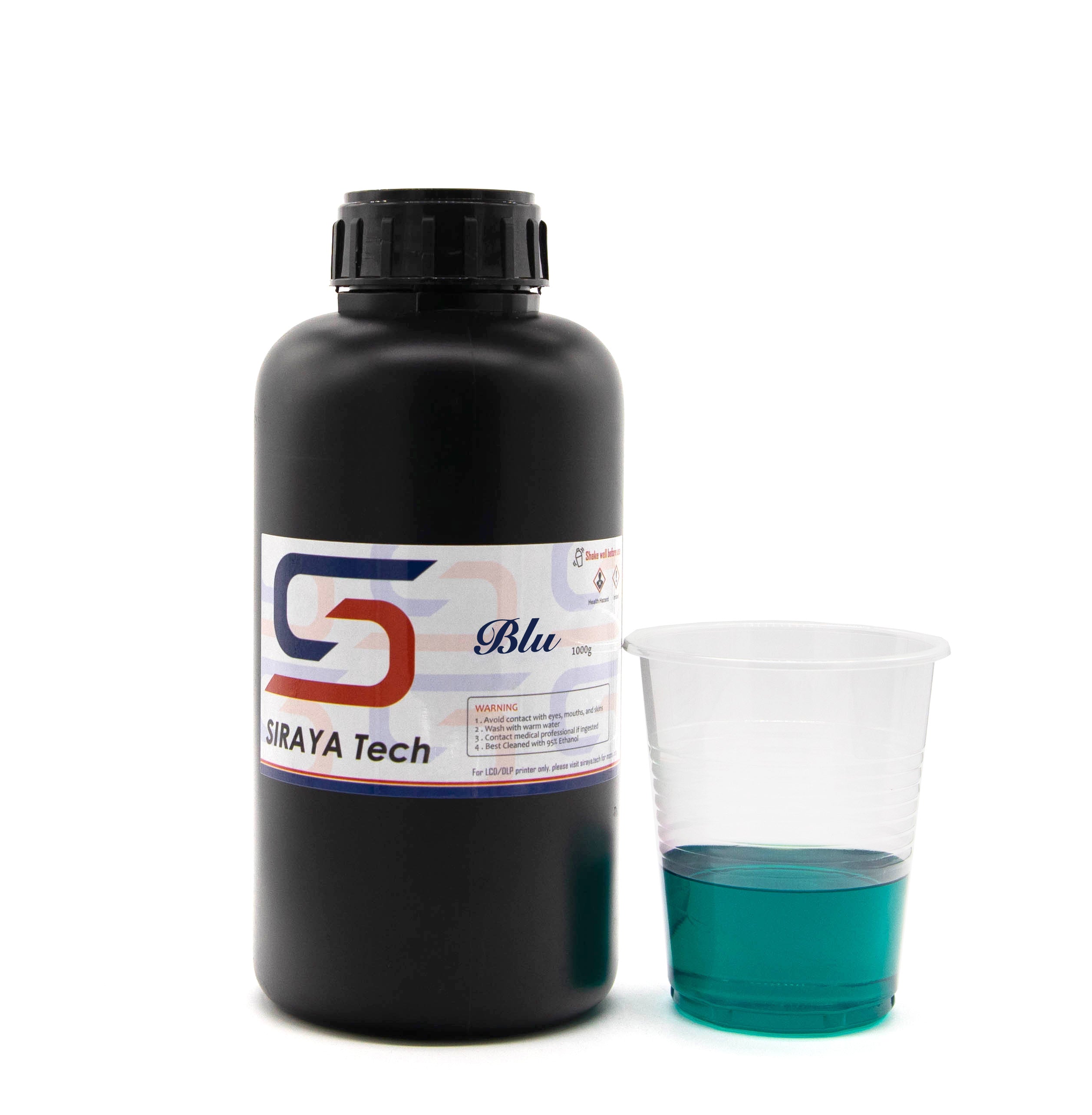 Blu Emerald Blue by Siraya Tech - Tough Resin For LCD resin printers(1kg)